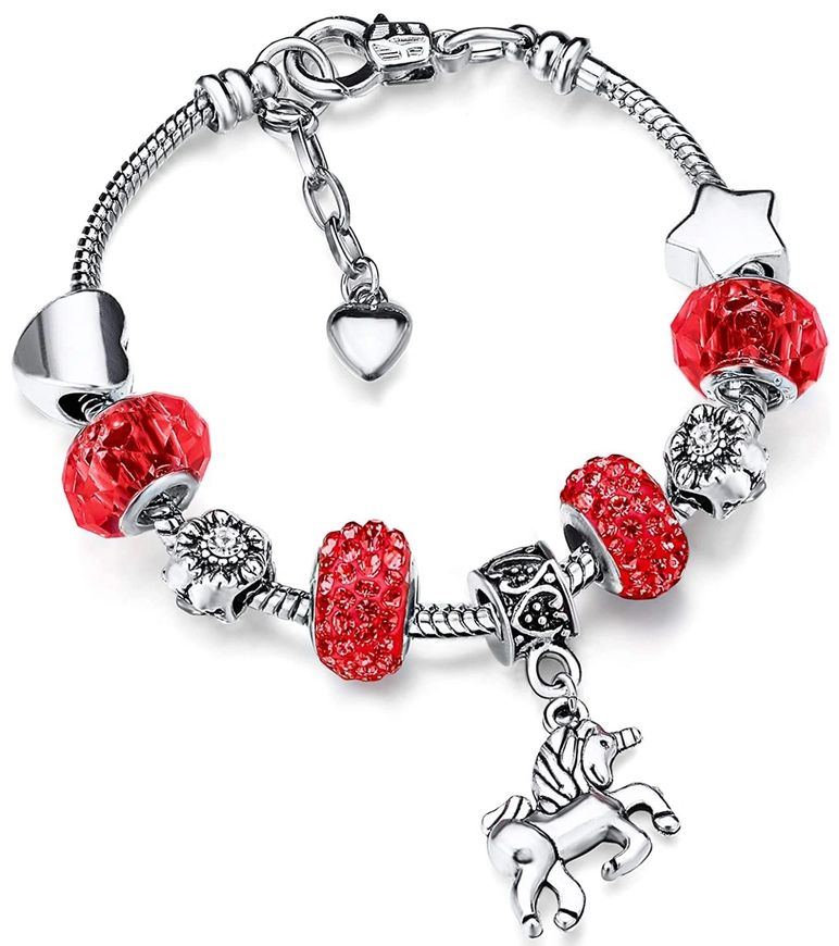 Pandora bracelet unicorn charm top