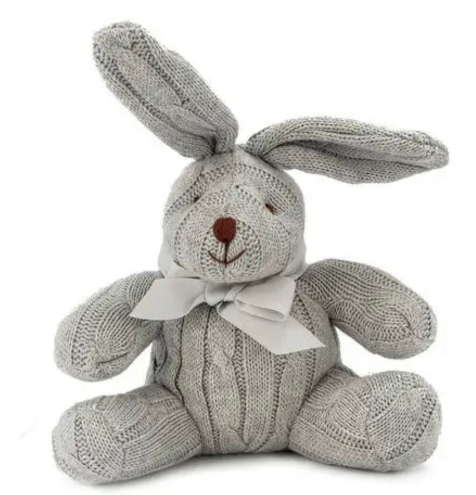 
            
                Load image into Gallery viewer, Cable Knit Bunny Toy
            
        