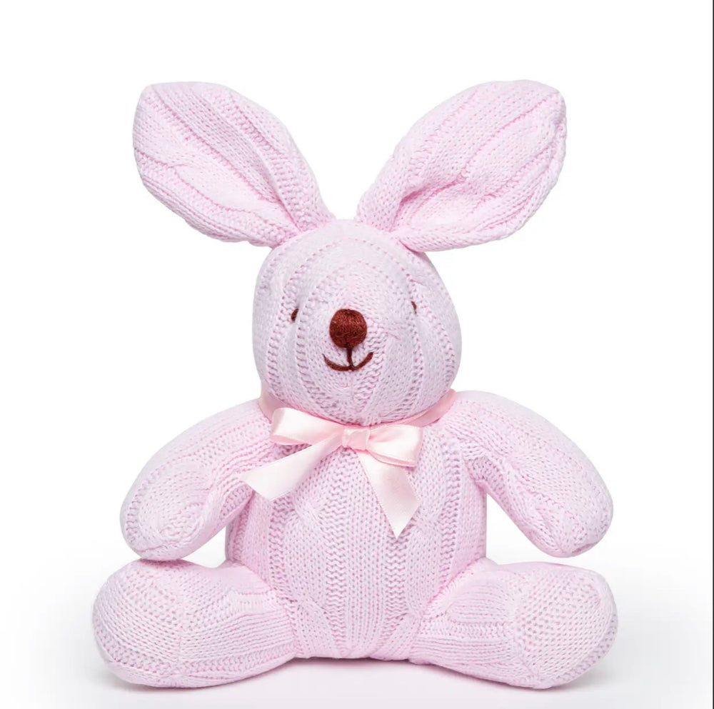 Cable Knit Bunny Toy